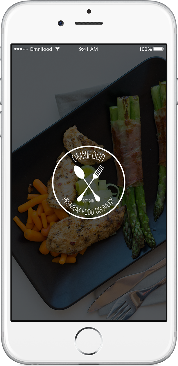 Omnifood app on the iPhone